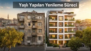 Tekirdağ Süleymanpaşa'da yaşlı yapıların yenilenmesi öncesi ve sonrası karşılaştırması